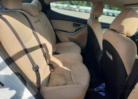 2013 Hyundai Elantra Gls from USA, damaged, VIN 5NPDH4AE4DH275004